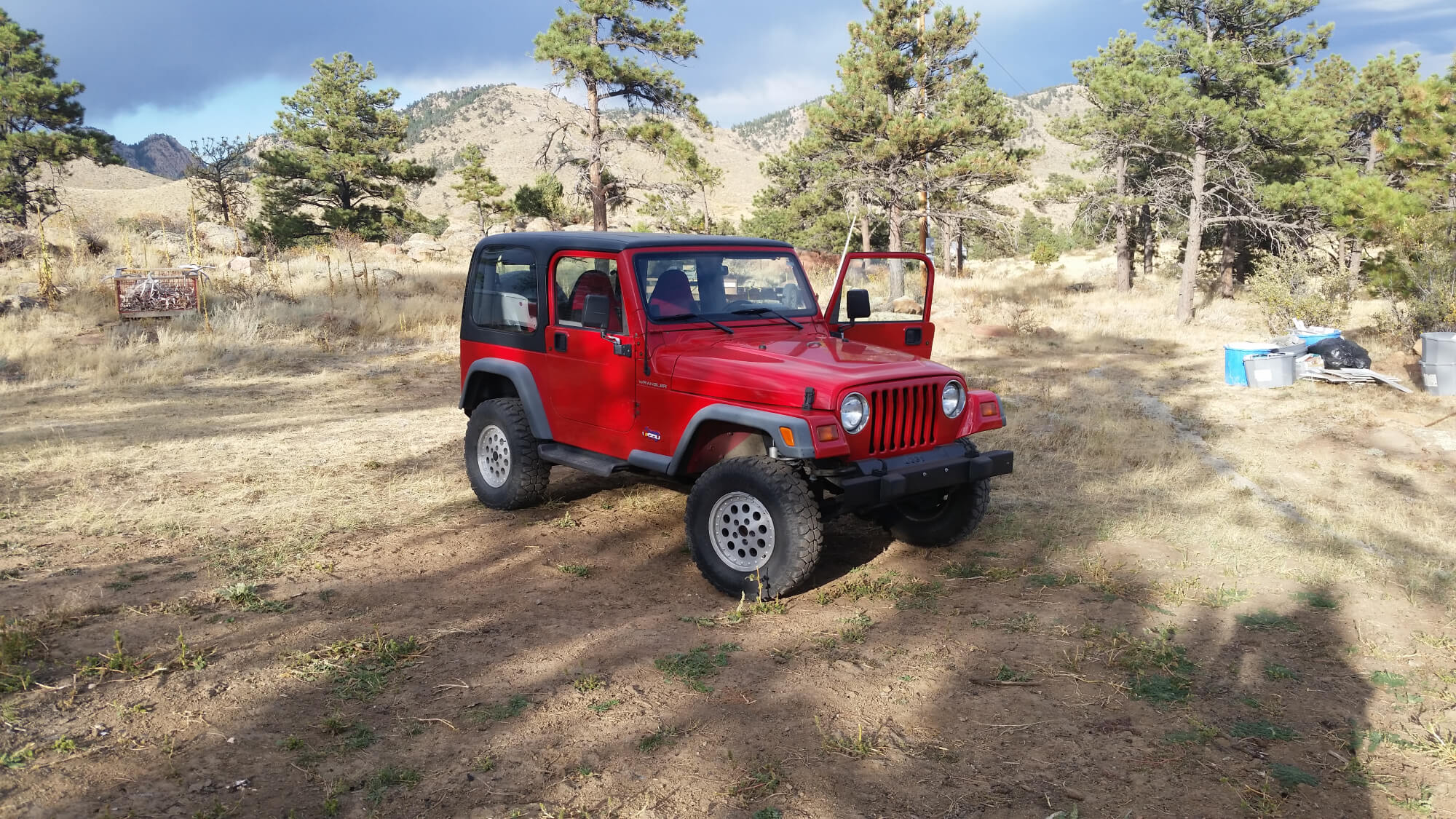 Off-road Jeep for exploring Wisconsin trails